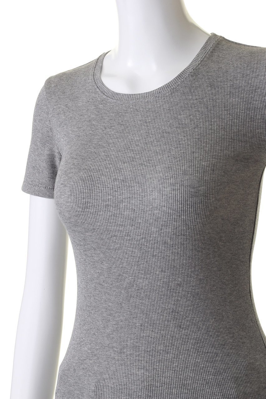【サードマガジン/THIRD MAGAZINE】のロゴ刺繍テレコショートスリーブTシャツ 人気、トレンドファッション・服の通販 founy(ファニー) 　ファッション　Fashion　レディースファッション　WOMEN　トップス・カットソー　Tops/Tshirt　シャツ/ブラウス　Shirts/Blouses　ロング / Tシャツ　T-Shirts　カットソー　Cut and Sewn　インナー　Inner　コンパクト　Compact　ショート　Short　スリーブ　Sleeve　定番　Standard　other-5|ID: prp329100004036760 ipo3291000000031433537