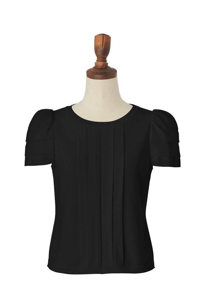 【デイジーリン/DAISY LIN】のKnit Top “Millefeuille Puff” インテリア・キッズ・メンズ・レディースファッション・服の通販 founy(ファニー) https://founy.com/ ファッション Fashion レディースファッション Ladies' Fashion Online トップス・カットソー Tops/Tshirt ニット Knit Tops シャツ/ブラウス Shirts/Blouses ロング / Tシャツ T-Shirts カットソー Cut and Sewn ウォッシャブル Washable ショート Short ストレッチ Stretch スリーブ Sleeve チュール Tulle ベーシック Basic 再入荷 Restock/Back In Stock/Re Arrival 夏 Summer |ID: prp329100004039079 ipo3291000000032649248