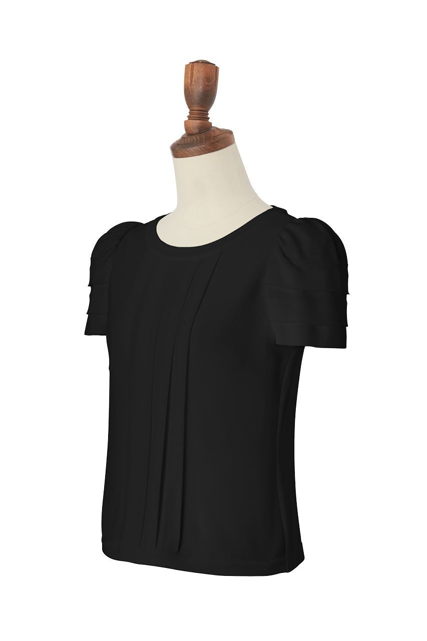 【デイジーリン/DAISY LIN】のKnit Top “Millefeuille Puff” 人気、トレンドファッション・服の通販 founy(ファニー) 　ファッション　Fashion　レディースファッション　Ladies' Fashion Online　トップス・カットソー　Tops/Tshirt　ニット　Knit Tops　シャツ/ブラウス　Shirts/Blouses　ロング / Tシャツ　T-Shirts　カットソー　Cut and Sewn　ウォッシャブル　Washable　ショート　Short　ストレッチ　Stretch　スリーブ　Sleeve　チュール　Tulle　ベーシック　Basic　再入荷　Restock/Back In Stock/Re Arrival　夏　Summer　other-2|ID: prp329100004039079 ipo3291000000032649251