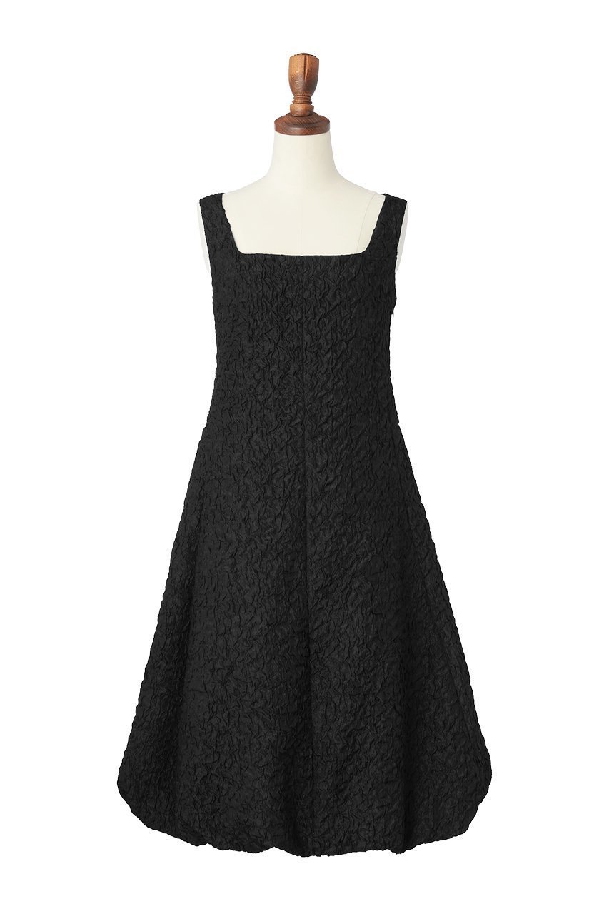 【デイジーリン/DAISY LIN】の2WAY Afternoon Dress インテリア・キッズ・メンズ・レディースファッション・服の通販 founy(ファニー) 　ファッション　Fashion　レディースファッション　WOMEN　ワンピース　Dress　ドレス　Party Dresses　チュニック　Tunic　シェイプ　Shape　ジャカード　Jacquard　スクエア　Square　チュニック　Tunic　デコルテ　Decolletage　ドレス　Dress　バルーン　Balloon　ミモレ　Mimore　旅行　Travel　ブラックブラック|ID: prp329100004039080 ipo3291000000026929236