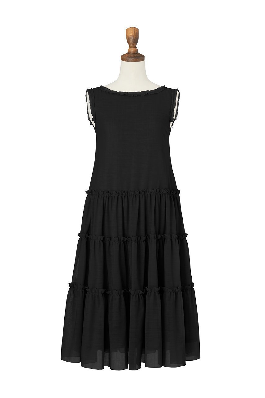 【デイジーリン/DAISY LIN】のDress “さらさら Millefeuille ミモレ” 人気、トレンドファッション・服の通販 founy(ファニー) 　ファッション　Fashion　レディースファッション　WOMEN　ワンピース　Dress　ドレス　Party Dresses　チュニック　Tunic　アクセサリー　Accessories　ウォッシャブル　Washable　エレガント 上品　Elegant　ギャザー　Gather　サテン　Satin　ストレッチ　Stretch　チュニック　Tunic　フリル　Frills　ミモレ　Mimore　夏　Summer　NEW・新作・新着・新入荷　New Arrivals　 other-1|ID: prp329100004039082 ipo3291000000032348648