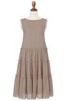【デイジーリン/DAISY LIN】のDress “さらさら Millefeuille ミモレ” ミルクティ|ID: prp329100004039082 ipo3291000000032348650