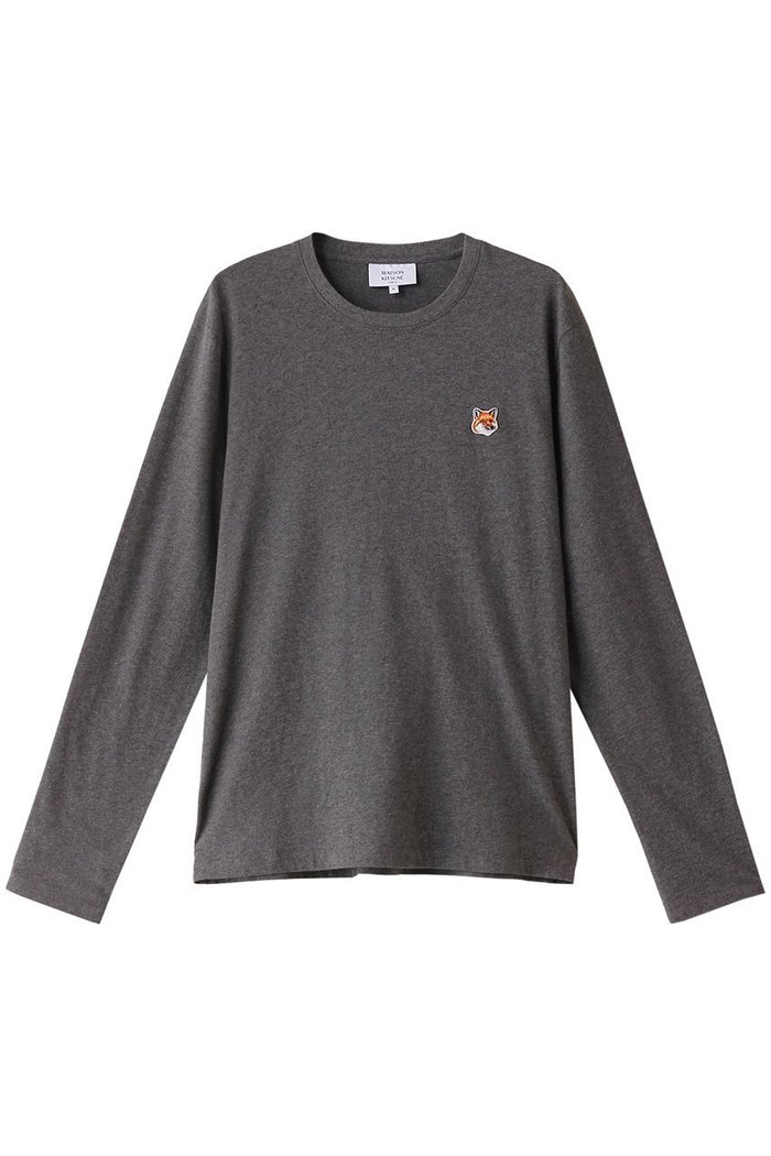 【メゾン キツネ/MAISON KITSUNE / MEN】の【MEN】FOX HEAD PATCH REGULAR ロングスリーブTシャツ インテリア・キッズ・メンズ・レディースファッション・服の通販 founy(ファニー) https://founy.com/ ファッション Fashion メンズファッション Fashion for Men トップス・カットソー Cut & Sew Tops メンズシャツ Shirts スリーブ Sleeve, Long Sleeve / Short Sleeve バランス Balance, Style Balance パッチ Patch, Appliqué フォックス Fox, Fox Fur ロング Long, Long-Length |ID: prp329100004039085 ipo3291000000032922121