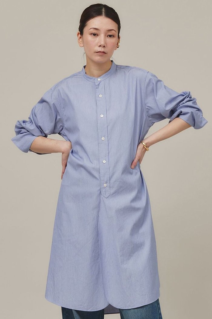 【カレンソロジー/Curensology】の〈&RC〉バンドカラーシャツ インテリア・キッズ・メンズ・レディースファッション・服の通販 founy(ファニー) https://founy.com/ ファッション Fashion レディースファッション WOMEN トップス・カットソー Tops/Tshirt シャツ/ブラウス Shirts/Blouses ヴィンテージ Vintage カッティング Cutting カットソー Cut And Sew カーゴパンツ Cargo Pants キャラクター Character ストレート Straight スリーブ Sleeve デニム Denim バランス Balance ボトム Bottom ミリタリー Military メンズ Mens ロング Long ワーク Work おすすめ Recommend |ID: prp329100004039113 ipo3291000000030866158