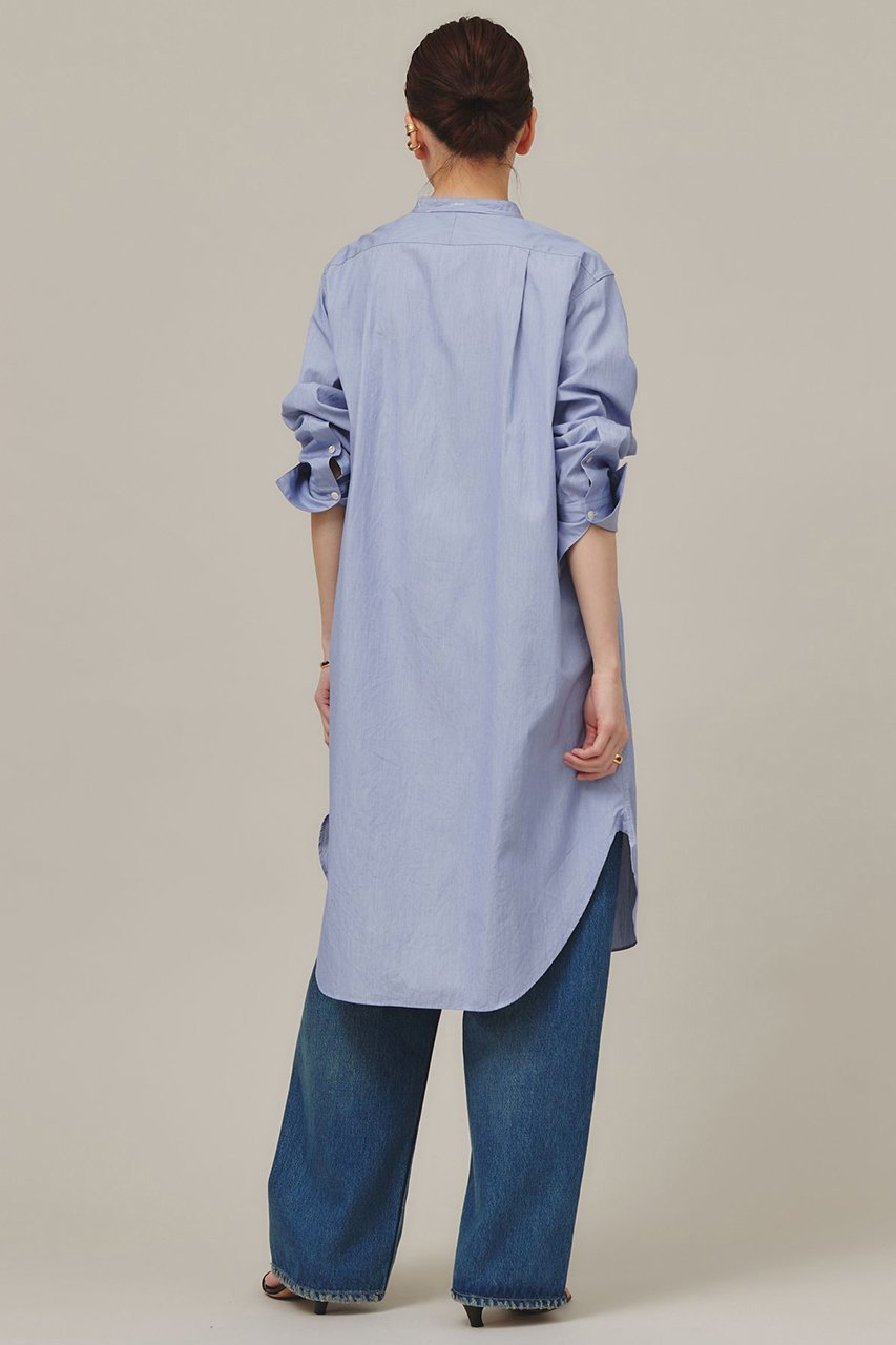 【カレンソロジー/Curensology】の〈&RC〉バンドカラーシャツ 人気、トレンドファッション・服の通販 founy(ファニー) 　ファッション　Fashion　レディースファッション　WOMEN　トップス・カットソー　Tops/Tshirt　シャツ/ブラウス　Shirts/Blouses　ヴィンテージ　Vintage　カッティング　Cutting　カットソー　Cut And Sew　カーゴパンツ　Cargo Pants　キャラクター　Character　ストレート　Straight　スリーブ　Sleeve　デニム　Denim　バランス　Balance　ボトム　Bottom　ミリタリー　Military　メンズ　Mens　ロング　Long　ワーク　Work　おすすめ　Recommend　other-4|ID: prp329100004039113 ipo3291000000031433354