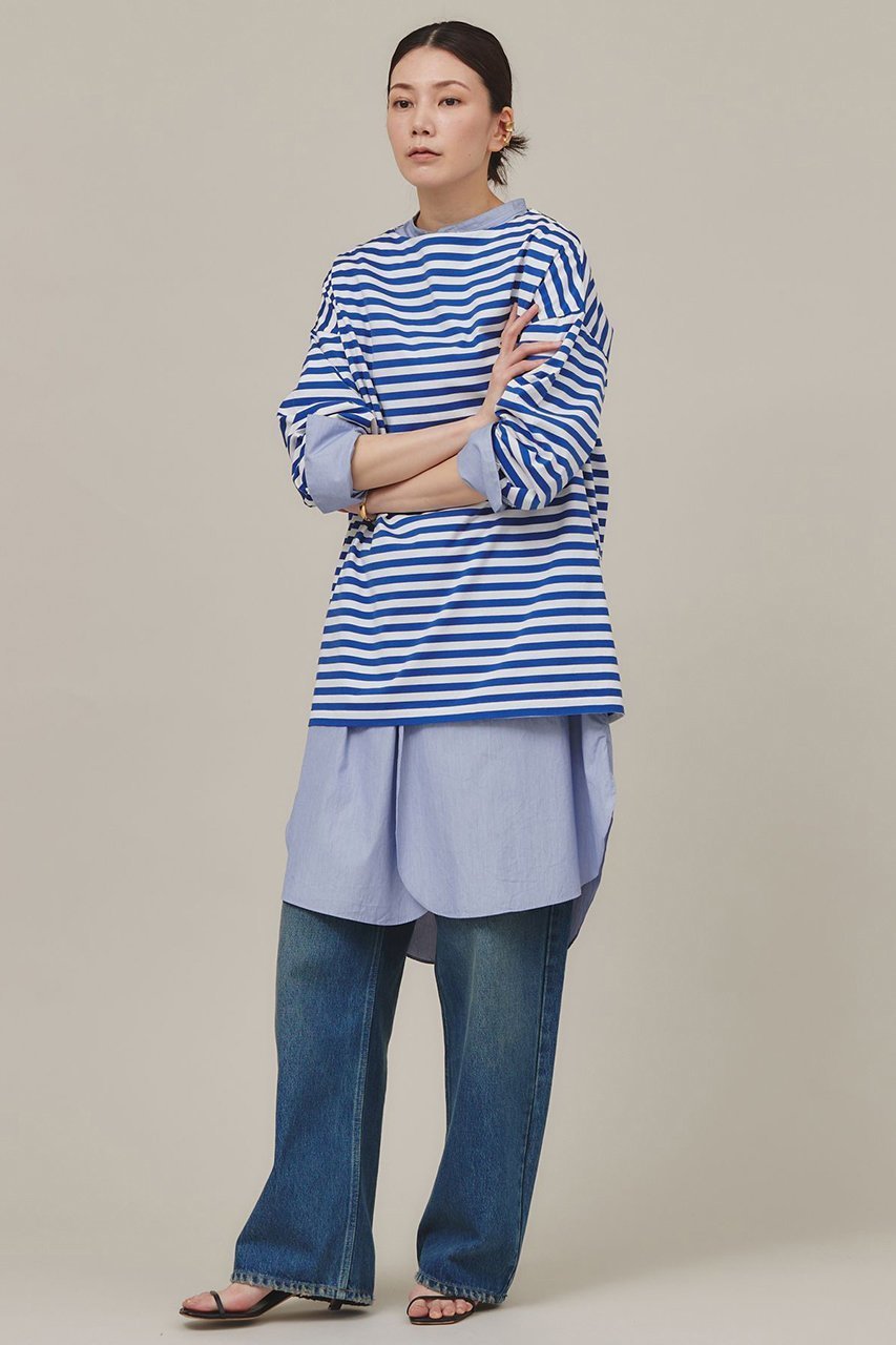 【カレンソロジー/Curensology】の〈&RC〉バンドカラーシャツ 人気、トレンドファッション・服の通販 founy(ファニー) 　ファッション　Fashion　レディースファッション　WOMEN　トップス・カットソー　Tops/Tshirt　シャツ/ブラウス　Shirts/Blouses　ヴィンテージ　Vintage　カッティング　Cutting　カットソー　Cut And Sew　カーゴパンツ　Cargo Pants　キャラクター　Character　ストレート　Straight　スリーブ　Sleeve　デニム　Denim　バランス　Balance　ボトム　Bottom　ミリタリー　Military　メンズ　Mens　ロング　Long　ワーク　Work　おすすめ　Recommend　other-5|ID: prp329100004039113 ipo3291000000031433358