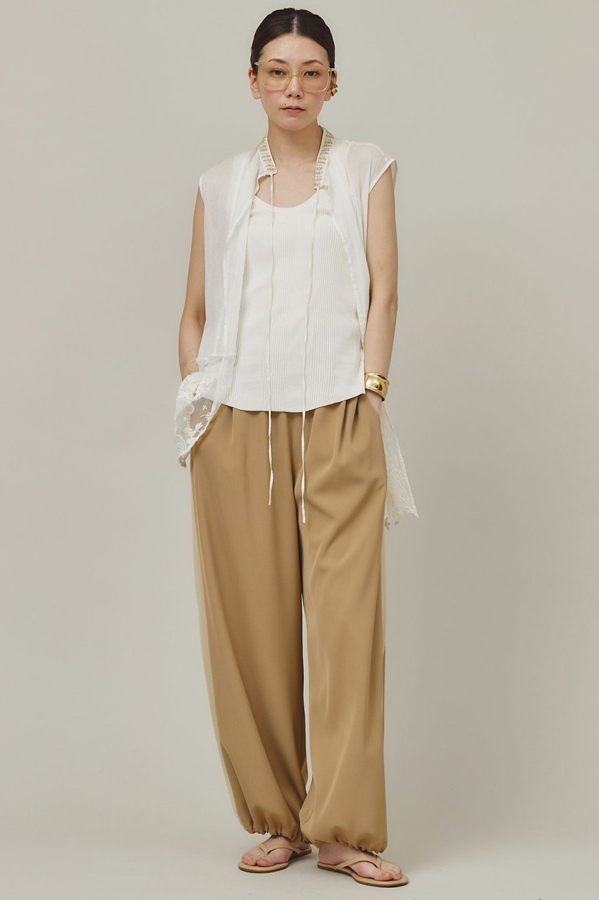 【カレンソロジー/Curensology】のオーガンビジューブラウス 人気、トレンドファッション・服の通販 founy(ファニー) 　ファッション　Fashion　レディースファッション　Fashion for Women　トップス・カットソー　Cut & Sew Tops　キャミソール&ノースリーブ　Camisoles & Sleeveless Tops　シャツ・ブラウス・オフィスカジュアル　Elegant Blouses & Button-Ups　おすすめ　Recommended / Our Picks　インド　Indian Textile　オーガンジー　Organza Fabric　カットソー　Cut and Sewn Top　スタンド　Stand Collar, Upright Stand　デニム　Denim, Jeans Material　ノースリーブ　Sleeveless, No-Sleeve　バランス　Balance, Style Balance　フォーマル　Formal, Dressy　ベスト　Vest, Waistcoat　A/W・秋冬　Autumn/Winter　other-6|ID: prp329100004039114 ipo3291000000032879247