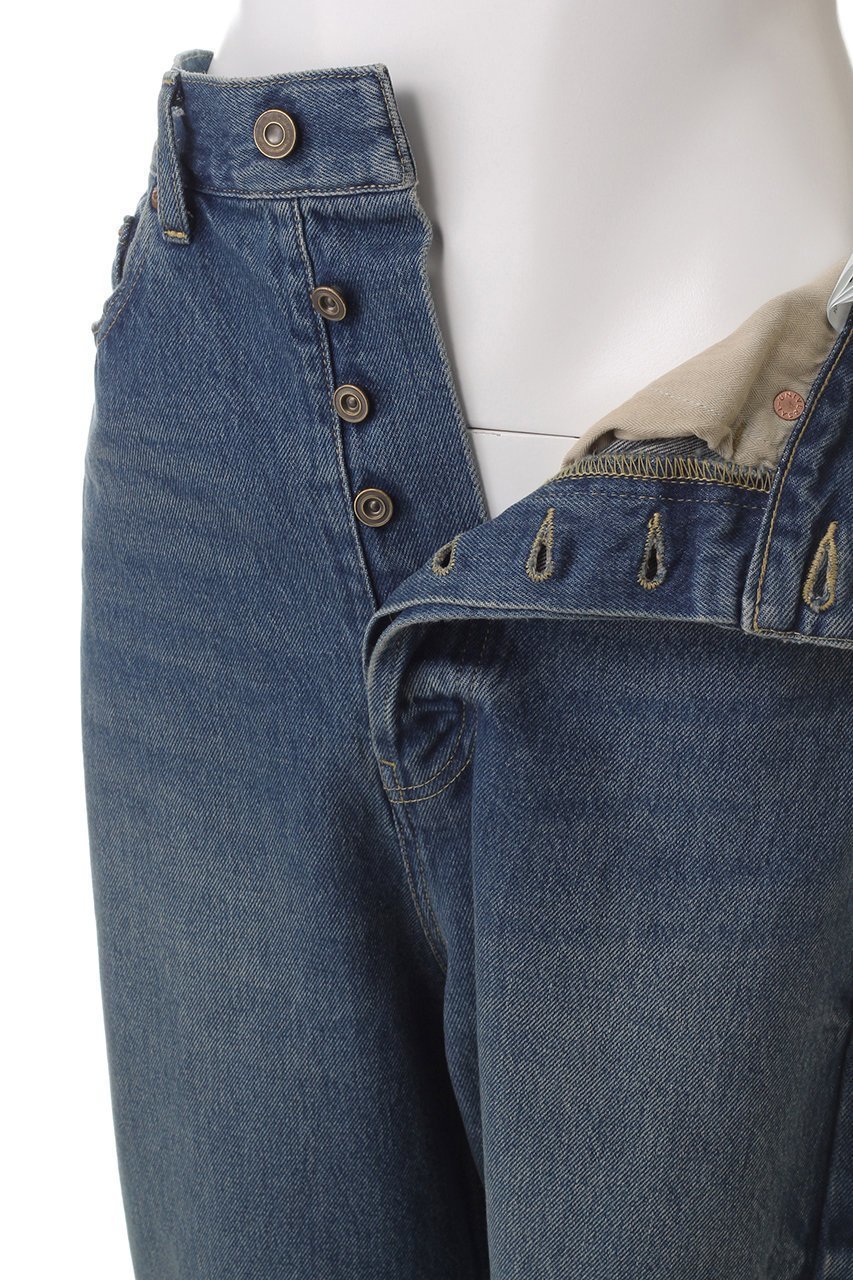 【カレンソロジー/Curensology】の〈&RC〉ワイドルーズデニムパンツ 人気、トレンドファッション・服の通販 founy(ファニー) ファッション Fashion レディースファッション Fashion for Women パンツ Pants & Trousers デニムパンツ・ジーンズ・美脚デニム Denim Jeans & Pants ヴィンテージ Vintage Style カーゴパンツ Cargo Pants, Utility Pants キャラクター Character, Licensed Characters チュニック Tunic, Long Top デニム Denim, Jeans Material バランス Balance, Style Balance ミリタリー Military, Army Style ルーズ Loose, Oversized ワーク Workwear, Utility Style エレガント 上品 Elegant other-7|ID: prp329100004039116 ipo3291000000033949007