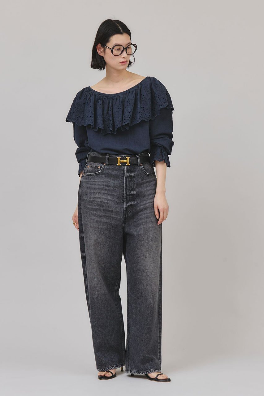 【カレンソロジー/Curensology】の〈&RC〉ワイドルーズデニムパンツ 人気、トレンドファッション・服の通販 founy(ファニー) ファッション Fashion レディースファッション Fashion for Women パンツ Pants & Trousers デニムパンツ・ジーンズ・美脚デニム Denim Jeans & Pants ヴィンテージ Vintage Style カーゴパンツ Cargo Pants, Utility Pants キャラクター Character, Licensed Characters チュニック Tunic, Long Top デニム Denim, Jeans Material バランス Balance, Style Balance ミリタリー Military, Army Style ルーズ Loose, Oversized ワーク Workwear, Utility Style エレガント 上品 Elegant other-8|ID: prp329100004039116 ipo3291000000034347529