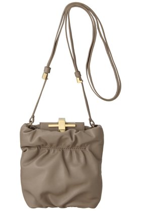 【ザンチェッティ/ZANCHETTI】のAMLETO PUFFY CROSSBODY 人気、トレンドファッション・服の通販 founy(ファニー) ファッション Fashion レディースファッション WOMEN ギャザー Gather ショルダー Shoulder シンプル Simple パーティ Party フェミニン Feminine ポシェット Pochette ロング Long 定番 Standard |ID:prp329100004039124