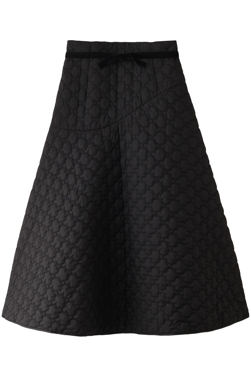 【アミカ/AMICA】のボヤージュスカート 人気、トレンドファッション・服の通販 founy(ファニー) 　ファッション　Fashion　レディースファッション　Fashion for Women　スカート　Skirts　おすすめ　Recommended / Our Picks　アシンメトリー　Asymmetrical Style　エアリー　Airy Texture　キルティング　Quilted, Quilting　ティアードスカート　Tiered Skirt, Flounced Skirt　ベロア　Velour, Soft Velvet　リボン　Ribbon, Bow　秋　Autumn　 other-1|ID: prp329100004039951 ipo3291000000032826187