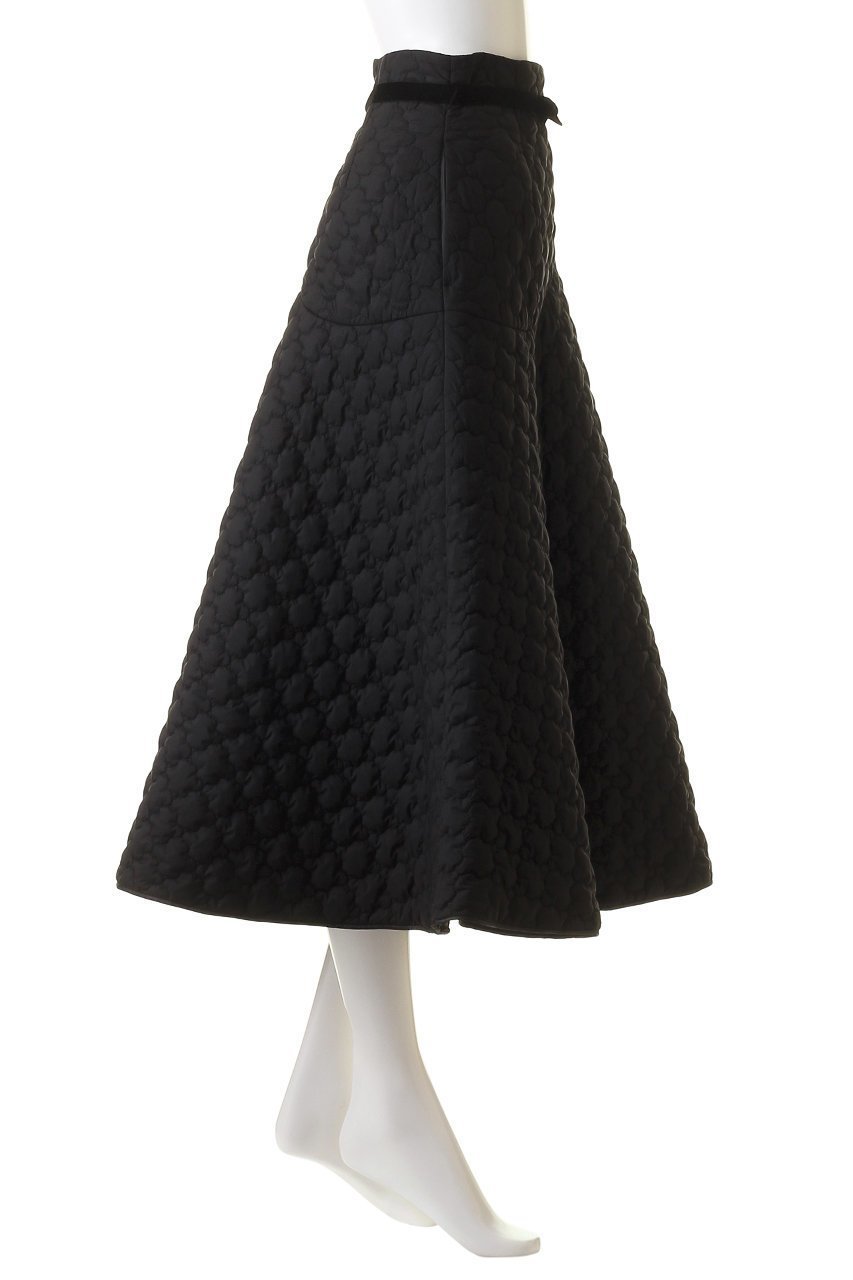【アミカ/AMICA】のボヤージュスカート 人気、トレンドファッション・服の通販 founy(ファニー) 　ファッション　Fashion　レディースファッション　Fashion for Women　スカート　Skirts　おすすめ　Recommended / Our Picks　アシンメトリー　Asymmetrical Style　エアリー　Airy Texture　キルティング　Quilted, Quilting　ティアードスカート　Tiered Skirt, Flounced Skirt　ベロア　Velour, Soft Velvet　リボン　Ribbon, Bow　秋　Autumn　other-3|ID: prp329100004039951 ipo3291000000032826190