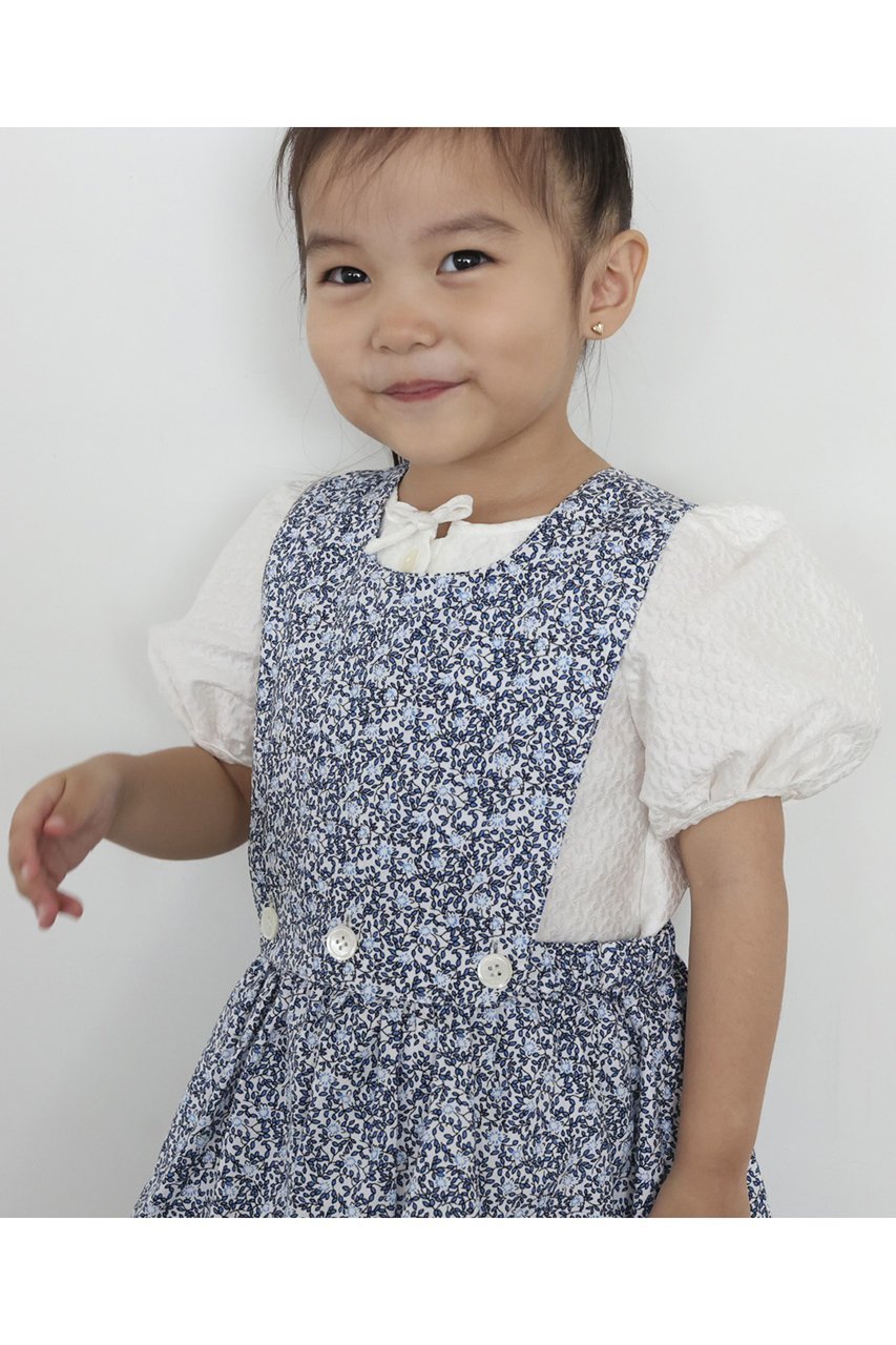 【アミカ/AMICA / KIDS】の【BABY&KIDS】ガーデンサロペットスカート ブルー 5Y-9Y 人気、トレンドファッション・服の通販 founy(ファニー) 　ファッション　Fashion　キッズファッション　Fashion for Kids　ボトムス　Bottoms　ガーデン　Garden, Gardening　スウェット / スエット　Sweatshirt, Sweatwear　プリント　Print, Printed Pattern　other-8|ID: prp329100004039952 ipo3291000000036192350