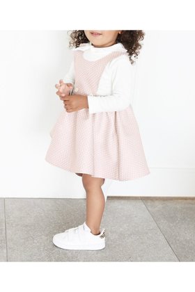 【アミカ/AMICA / KIDS】の【Baby&Kids】クチュールサロペットスカート 人気、トレンドファッション・服の通販 founy(ファニー) ファッション Fashion キッズファッション KIDS ボトムス Bottoms/Kids ジャカード Jacquard フラップ Flap 人気 Popularity 再入荷 Restock/Back In Stock/Re Arrival 無地 Plain Color |ID:prp329100004039954