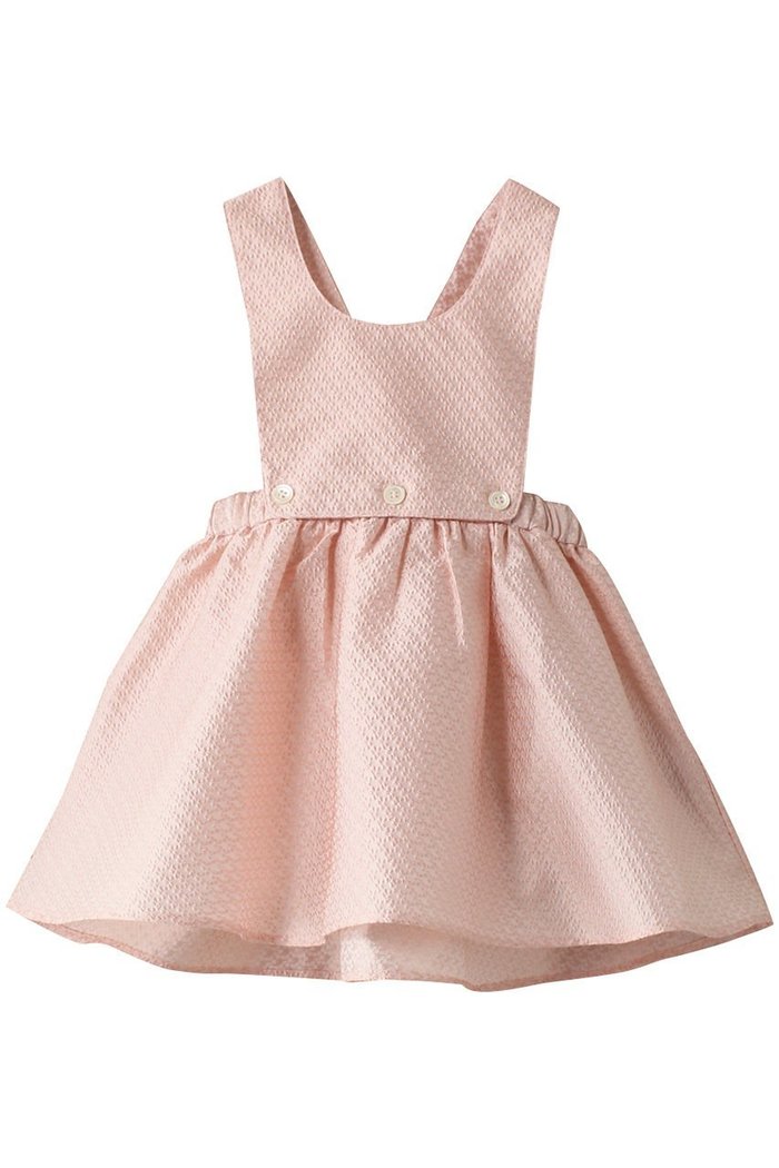 【アミカ/AMICA / KIDS】の【Baby&Kids】クチュールサロペットスカート インテリア・キッズ・メンズ・レディースファッション・服の通販 founy(ファニー) https://founy.com/ ファッション Fashion キッズファッション Fashion for Kids ボトムス Bottoms ジャカード／ジャガード Jacquard, Woven Pattern フラップ Flap, Flap Pocket 人気 Popular, Best Seller 再入荷 Restock / Back in Stock 無地 Plain, Solid Color |ID: prp329100004039954 ipo3291000000032731284