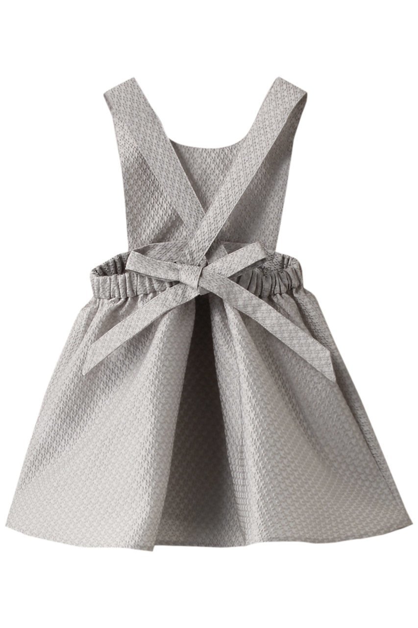 【アミカ/AMICA / KIDS】の【BABY&KIDS】クチュールサロペットスカート グレー 5Y-9Y 人気、トレンドファッション・服の通販 founy(ファニー) ファッション Fashion キッズファッション Fashion for Kids ボトムス Bottoms ジャカード/ジャガード Jacquard, Woven Pattern フラップ Flap, Flap Pocket 人気 Popular, Best Seller 無地 Plain, Solid Color other-2|ID: prp329100004039954 ipo3291000000036236419