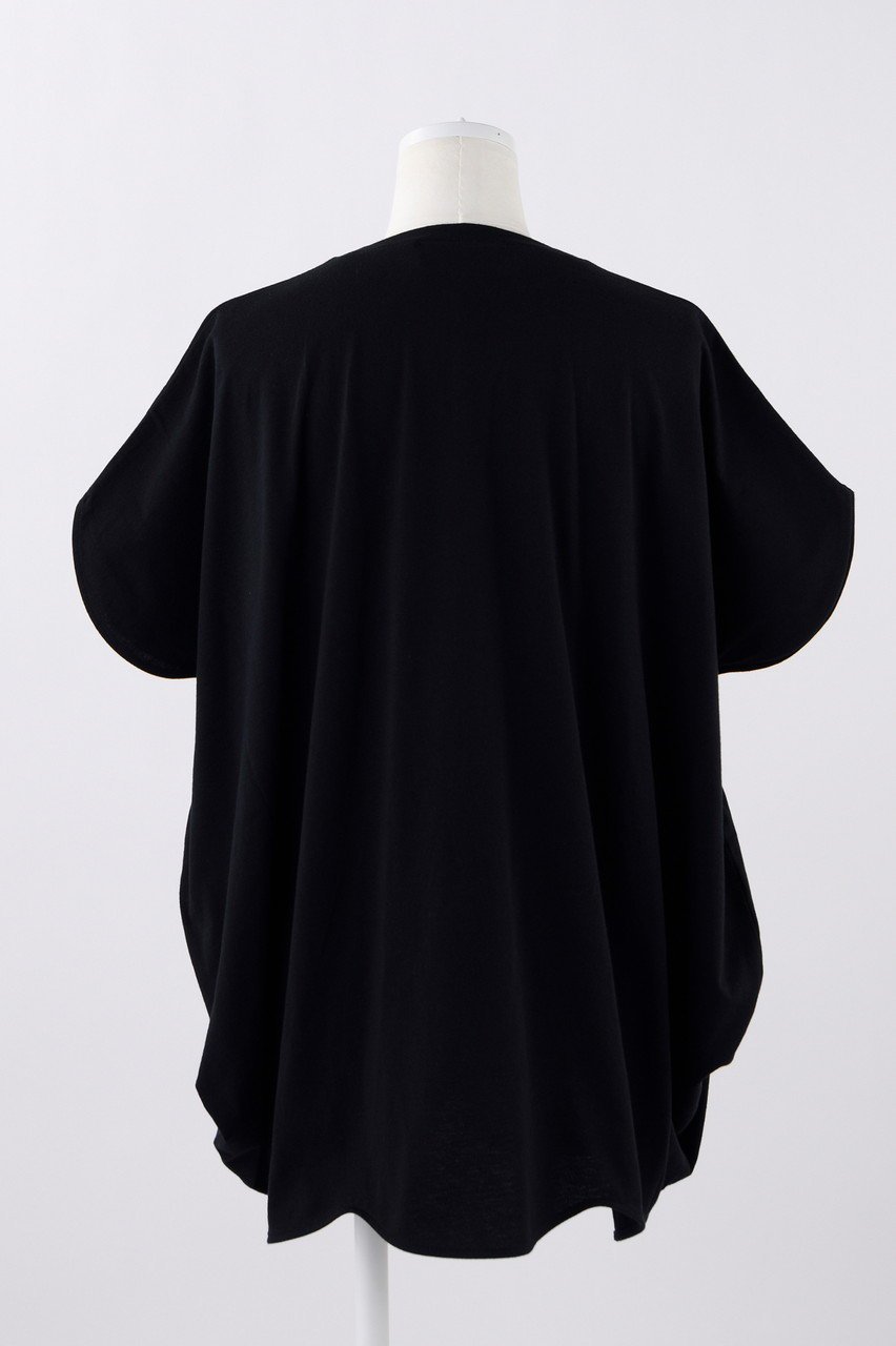 【エンフォルド/ENFOLD】のソフト天竺 スカラップワイド T/SH Tシャツ 人気、トレンドファッション・服の通販 founy(ファニー) 　ファッション　Fashion　レディースファッション　Fashion for Women　トップス・カットソー　Cut & Sew Tops　シャツ・ブラウス・オフィスカジュアル　Elegant Blouses & Button-Ups　ロングTシャツ・Tシャツ　Longline T-Shirts & Tees　カットソー・ベーシックTシャツ　Cut-and-Sewn Tops / Stretch Tees & Basics　カッティング　Cutting Detail　ショート　Short, Short Length　スカラップ　Scallop, Scalloped Edge　スリーブ　Sleeve, Long Sleeve / Short Sleeve　モチーフ　Motif, Design Theme　ワイド　Wide, Wide Fit　定番　Standard, Basic Item　other-3|ID: prp329100004039963 ipo3291000000032919208
