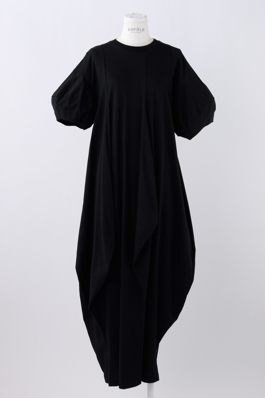 【エンフォルド/ENFOLD】のハイゲージスビン天竺 Ball ドレープ DRS/ドレス 人気、トレンドファッション・服の通販 founy(ファニー) 　ファッション　Fashion　レディースファッション　Fashion for Women　ワンピース　Dresses　フォーマル・パーティードレス・結婚式用ドレス　Elegant & Casual Dresses　チュニック　Tunic Tops & Dresses　アシンメトリー　Asymmetrical Style　チュニック　Tunic, Long Top　ドレス　Dress, One-Piece　ドレープ　Drape, Draping Fabric　パターン　Pattern, Design Print　ロング　Long, Long-Length　 other-1|ID: prp329100004039965 ipo3291000000032896482