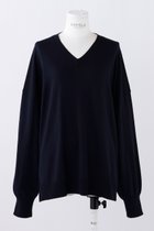【エンフォルド/ENFOLD】のV ネックプルオーバー 人気、トレンドファッション・服の通販 founy(ファニー) ファッション Fashion レディースファッション Fashion for Women トップス・カットソー Cut & Sew Tops ニット Knit Tops & Sweaters カジュアルプルオーバー・ニットトップス Pullovers & Knit Tops / Casual Pullovers シンプル Simple, Minimal thumbnail ダークネイビー|ID: prp329100004039966 ipo3291000000032923857