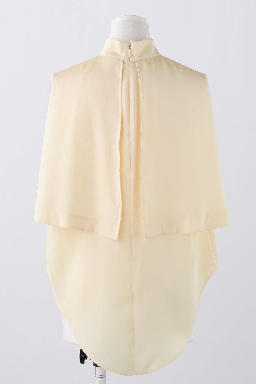 【エンフォルド/ENFOLD】のセミマットサテン スタンド N/C T/Tタンクトップ 人気、トレンドファッション・服の通販 founy(ファニー) ファッション Fashion レディースファッション Fashion for Women トップス・カットソー Cut & Sew Tops キャミソール&ノースリーブ Camisoles & Sleeveless Tops シャツ・ブラウス・オフィスカジュアル Elegant Blouses & Button-Ups ロングTシャツ・Tシャツ Longline T-Shirts & Tees カットソー・ベーシックTシャツ Cut-and-Sewn Tops / Stretch Tees & Basics エレガント 上品 Elegant キャミソール Camisole, Spaghetti Strap Top サテン Satin, Glossy Fabric スタンド Stand Collar, Upright Stand タンク Tank Top, Sleeveless Top ドレープ Drape, Draping Fabric バランス Balance, Style Balance other-3|ID: prp329100004039969 ipo3291000000035791774