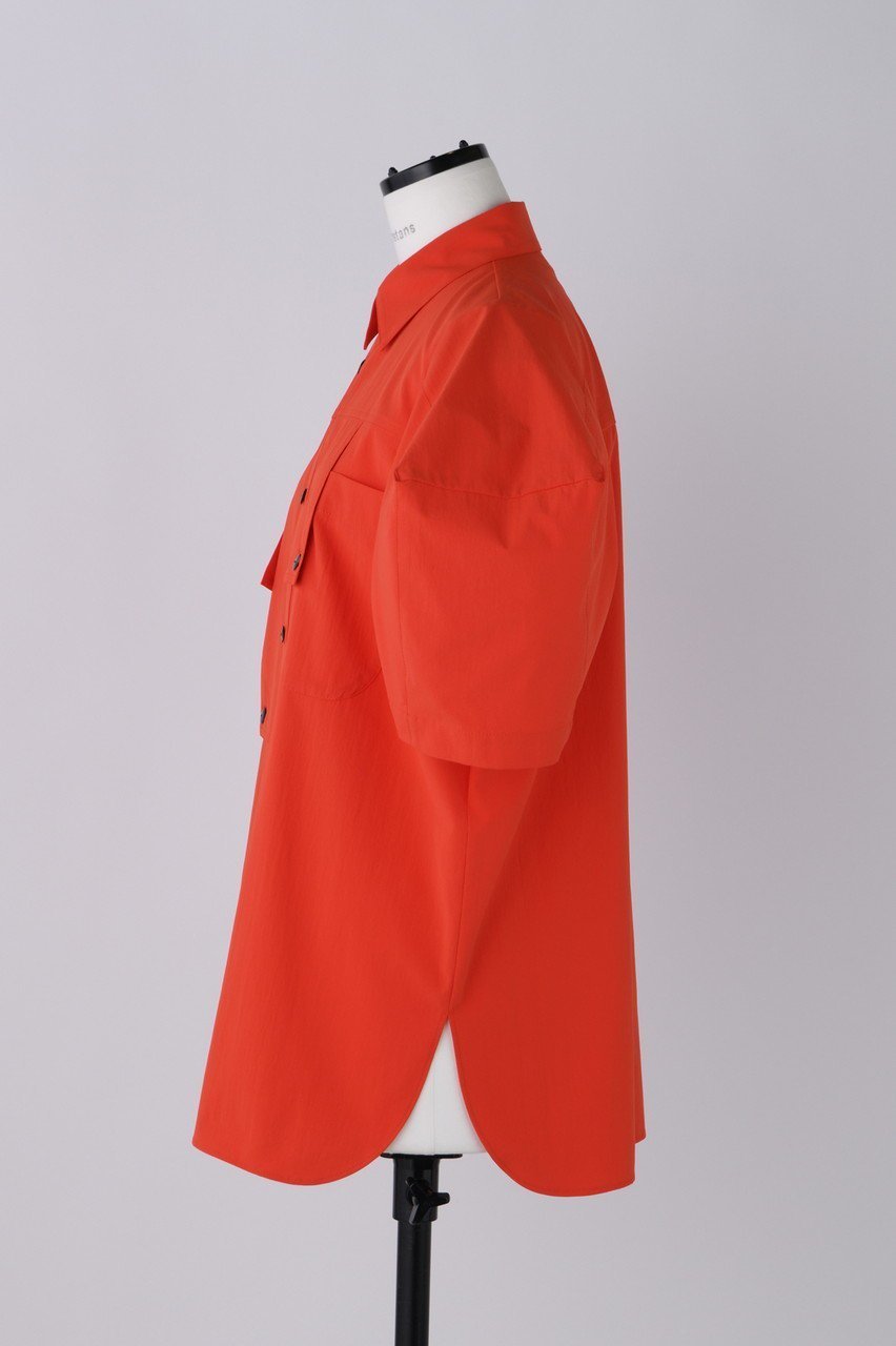 【ナゴンスタンス/nagonstans】のソフトタイプライター 3/4 Sleeve SH/シャツ 人気、トレンドファッション・服の通販 founy(ファニー) 　ファッション　Fashion　レディースファッション　Fashion for Women　トップス・カットソー　Cut & Sew Tops　シャツ・ブラウス・オフィスカジュアル　Elegant Blouses & Button-Ups　アシンメトリー　Asymmetrical Style　シンプル　Simple, Minimal　スリーブ　Sleeve, Long Sleeve / Short Sleeve　タイプライター　Typewriter Fabric, Crisp Cotton　フロント　Front, Front Design　ロング　Long, Long-Length　other-2|ID: prp329100004039974 ipo3291000000032905332