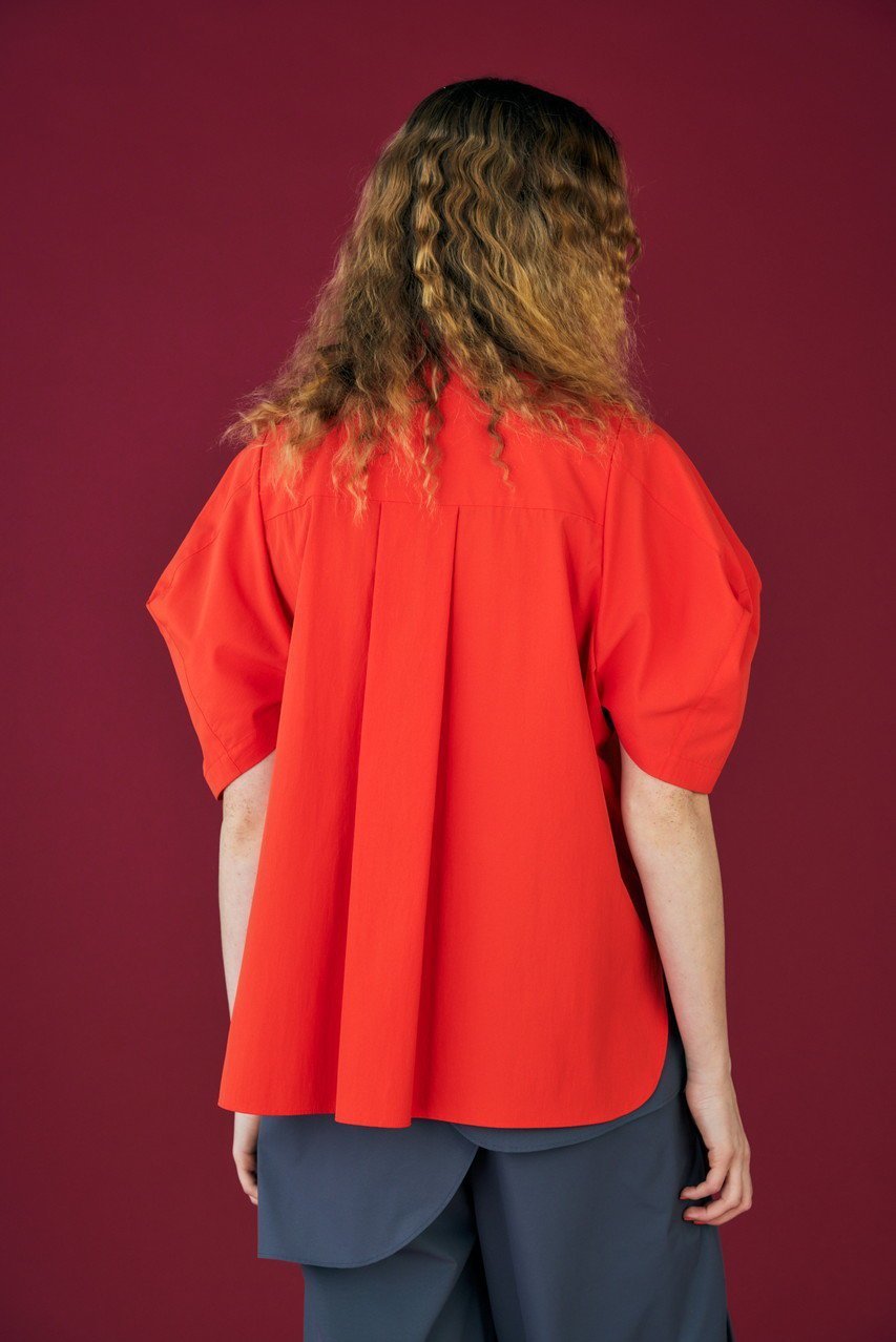 【ナゴンスタンス/nagonstans】のソフトタイプライター 3/4 Sleeve SH/シャツ 人気、トレンドファッション・服の通販 founy(ファニー) 　ファッション　Fashion　レディースファッション　Fashion for Women　トップス・カットソー　Cut & Sew Tops　シャツ・ブラウス・オフィスカジュアル　Elegant Blouses & Button-Ups　アシンメトリー　Asymmetrical Style　シンプル　Simple, Minimal　スリーブ　Sleeve, Long Sleeve / Short Sleeve　タイプライター　Typewriter Fabric, Crisp Cotton　フロント　Front, Front Design　ロング　Long, Long-Length　other-7|ID: prp329100004039974 ipo3291000000032905347