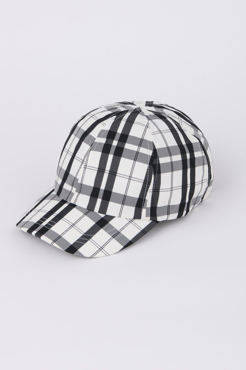 【ナゴンスタンス/nagonstans】のモノクロ CHECK CAP/キャップ インテリア・キッズ・メンズ・レディースファッション・服の通販 founy(ファニー) 　ファッション　Fashion　レディースファッション　Fashion for Women　キャップ&ハット　Hats & Caps　キャップ　Cap, Baseball Cap　チェック　Check, Plaid, Tartan　人気　Popular, Best Seller　定番　Standard, Basic Item　帽子　Hat, Headwear　Salt|ID: prp329100004039979 ipo3291000000032840801