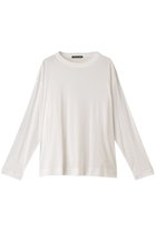 【ミズイロ インド/mizuiro ind】のcrew neck wide P/O プルオーバー 人気、トレンドファッション・服の通販 founy(ファニー) ファッション Fashion レディースファッション WOMEN トップス・カットソー Tops/Tshirt シャツ/ブラウス Shirts/Blouses ロング / Tシャツ T-Shirts プルオーバー Pullover カットソー Cut and Sewn スリーブ Sleeve ロング Long thumbnail off white|ID: prp329100004040003 ipo3291000000028404001