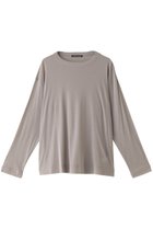 【ミズイロ インド/mizuiro ind】のcrew neck wide P/O プルオーバー beige|ID: prp329100004040003 ipo3291000000028404002