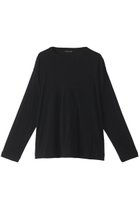 【ミズイロ インド/mizuiro ind】のcrew neck wide P/O プルオーバー 人気、トレンドファッション・服の通販 founy(ファニー) ファッション Fashion レディースファッション WOMEN トップス・カットソー Tops/Tshirt シャツ/ブラウス Shirts/Blouses ロング / Tシャツ T-Shirts プルオーバー Pullover カットソー Cut and Sewn スリーブ Sleeve ロング Long thumbnail black|ID: prp329100004040003 ipo3291000000028404005