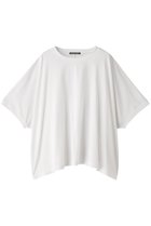 【ミズイロ インド/mizuiro ind】のcrew neck wide T Tシャツ off whiteA|ID:prp329100004040006