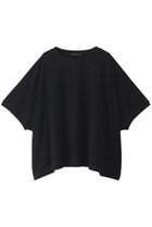 【ミズイロ インド/mizuiro ind】のcrew neck wide T Tシャツ black|ID:prp329100004040006