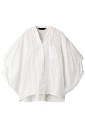 【ミズイロ インド/mizuiro ind】のlinen stand collar cocoon shirt シャツ 人気、トレンドファッション・服の通販 founy(ファニー) ファッション Fashion レディースファッション WOMEN トップス・カットソー Tops/Tshirt シャツ/ブラウス Shirts/Blouses ロング / Tシャツ T-Shirts カットソー Cut and Sewn シアー Sheer ショート Short シンプル Simple スキッパー Skipper スタンド Stand スリーブ Sleeve フロント Front リネン Linen |ID:prp329100004040008