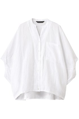 【ミズイロ インド/mizuiro ind】のlinen stand collar cocoon shirt シャツ 人気、トレンドファッション・服の通販 founy(ファニー) ファッション Fashion レディースファッション Ladies' Fashion Online トップス・カットソー Tops/Tshirt シャツ/ブラウス Shirts/Blouses シアー Sheer ショート Short スタンド Stand スリーブ Sleeve リネン Linen 夏 Summer NEW・新作・新着・新入荷 New Arrivals |ID:prp329100004040008