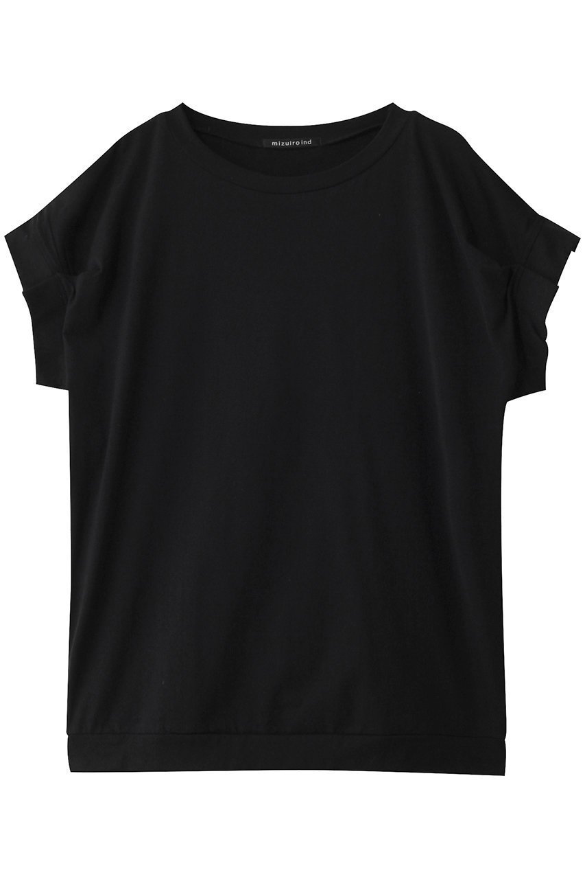 【ミズイロ インド/mizuiro ind】のfrill slv crew neck P/O プルオーバー インテリア・キッズ・メンズ・レディースファッション・服の通販 founy(ファニー) 　ファッション　Fashion　レディースファッション　WOMEN　トップス・カットソー　Tops/Tshirt　シャツ/ブラウス　Shirts/Blouses　プルオーバー　Pullover　ショート　Short　シンプル　Simple　スリーブ　Sleeve　フェミニン　Feminine　フリル　Frills　再入荷　Restock/Back In Stock/Re Arrival　夏　Summer　春　Spring　S/S・春夏　Ss・Spring/Summer　black|ID: prp329100004040015 ipo3291000000031369451
