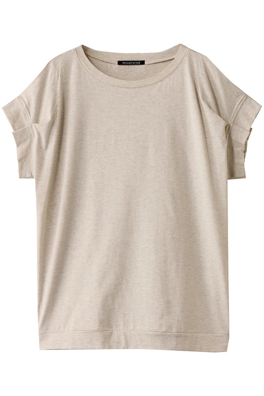 【ミズイロ インド/mizuiro ind】のfrill slv crew neck P/O プルオーバー インテリア・キッズ・メンズ・レディースファッション・服の通販 founy(ファニー) 　ファッション　Fashion　レディースファッション　WOMEN　トップス・カットソー　Tops/Tshirt　シャツ/ブラウス　Shirts/Blouses　プルオーバー　Pullover　ショート　Short　シンプル　Simple　スリーブ　Sleeve　フェミニン　Feminine　フリル　Frills　再入荷　Restock/Back In Stock/Re Arrival　夏　Summer　春　Spring　S/S・春夏　Ss・Spring/Summer　kinari|ID: prp329100004040015 ipo3291000000031506381