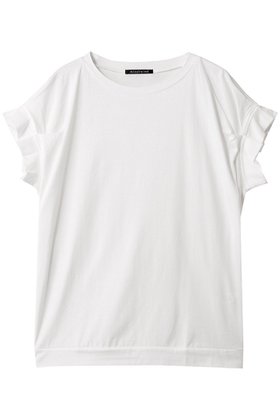 【ミズイロ インド/mizuiro ind】のfrill slv crew neck P/O プルオーバー 人気、トレンドファッション・服の通販 founy(ファニー) ファッション Fashion レディースファッション Fashion for Women トップス・カットソー Cut & Sew Tops シャツ・ブラウス・オフィスカジュアル Elegant Blouses & Button-Ups カジュアルプルオーバー・ニットトップス Pullovers & Knit Tops / Casual Pullovers ショート Short, Short Length シンプル Simple, Minimal スリーブ Sleeve, Long Sleeve / Short Sleeve フェミニン Feminine, Girly フリル Frill, Ruffle 夏 Summer 春 Spring S/S・春夏 SS, Spring/Summer, Warm Season |ID:prp329100004040015