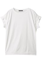 【ミズイロ インド/mizuiro ind】のfrill slv crew neck P/O プルオーバー 人気、トレンドファッション・服の通販 founy(ファニー) ファッション Fashion レディースファッション Fashion for Women トップス・カットソー Cut & Sew Tops シャツ・ブラウス・オフィスカジュアル Elegant Blouses & Button-Ups カジュアルプルオーバー・ニットトップス Pullovers & Knit Tops / Casual Pullovers ショート Short, Short Length シンプル Simple, Minimal スリーブ Sleeve, Long Sleeve / Short Sleeve フェミニン Feminine, Girly フリル Frill, Ruffle 夏 Summer 春 Spring S/S・春夏 SS, Spring/Summer, Warm Season thumbnail off white|ID: prp329100004040015 ipo3291000000032809330