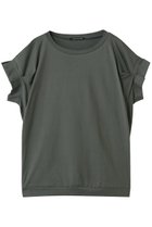 【ミズイロ インド/mizuiro ind】のfrill slv crew neck P/O プルオーバー 人気、トレンドファッション・服の通販 founy(ファニー) ファッション Fashion レディースファッション Fashion for Women トップス・カットソー Cut & Sew Tops シャツ・ブラウス・オフィスカジュアル Elegant Blouses & Button-Ups カジュアルプルオーバー・ニットトップス Pullovers & Knit Tops / Casual Pullovers ショート Short, Short Length シンプル Simple, Minimal スリーブ Sleeve, Long Sleeve / Short Sleeve フェミニン Feminine, Girly フリル Frill, Ruffle 夏 Summer 春 Spring S/S・春夏 SS, Spring/Summer, Warm Season thumbnail c.gray|ID: prp329100004040015 ipo3291000000032809335
