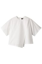 【ミズイロ インド/mizuiro ind】のasymmetry layered shirt シャツ オフホワイト|ID: prp329100004040017 ipo3291000000026950315