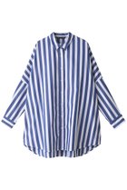 【ミズイロ インド/mizuiro ind】のstripe wide shirt シャツ MLT3|ID:prp329100004040018