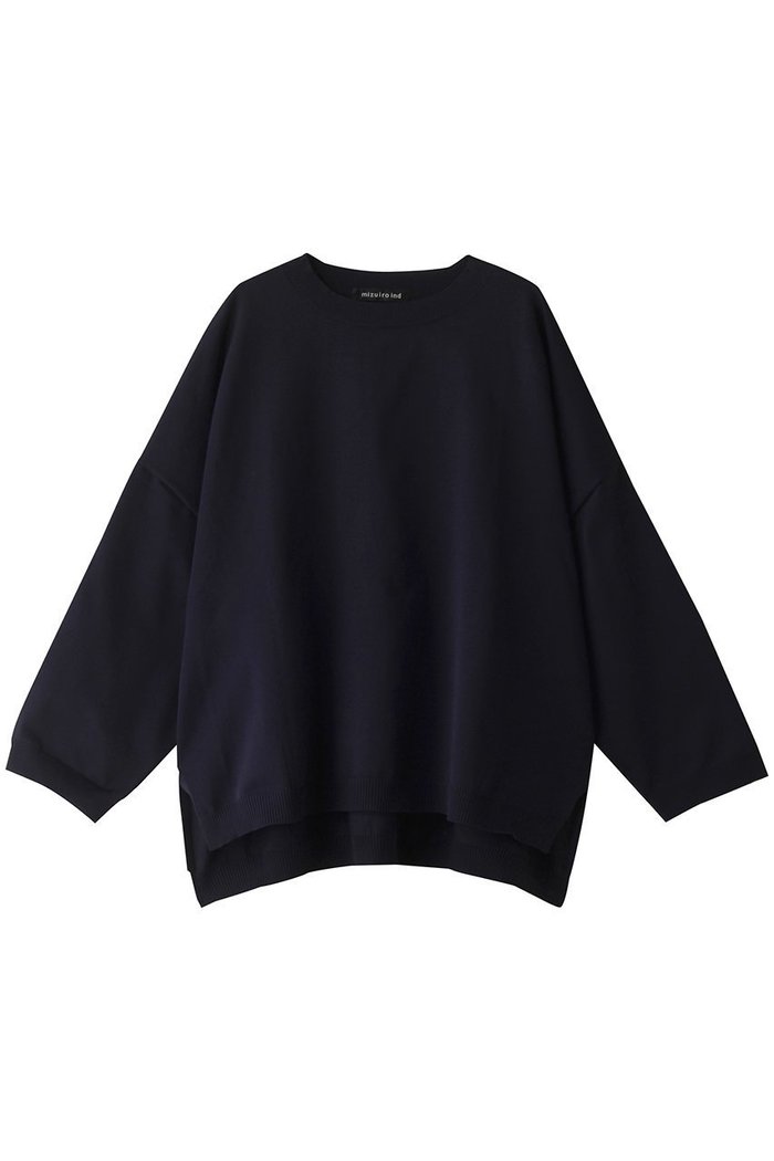 【ミズイロ インド/mizuiro ind】のcrew neck wide P/O プルオーバー インテリア・キッズ・メンズ・レディースファッション・服の通販 founy(ファニー) https://founy.com/ ファッション Fashion レディースファッション WOMEN トップス・カットソー Tops/Tshirt ニット Knit Tops プルオーバー Pullover カットソー Cut And Sew トレーナー Trainer 定番 Standard |ID: prp329100004040024 ipo3291000000028425263