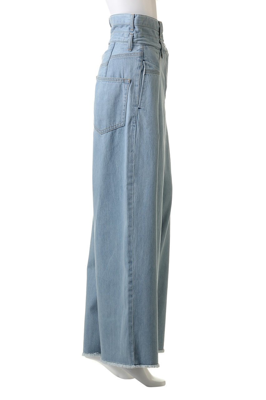 【ヒューエルミュージアム/hueLe Museum】の【STUMBLY】High Waist Wide Denim 人気、トレンドファッション・服の通販 founy(ファニー) 　ファッション　Fashion　レディースファッション　WOMEN　パンツ　Pants　デニムパンツ　Denim Pants　スタイリッシュ　Stylish　デニム　Denim　ポケット　Pocket　ロング　Long　other-3|ID: prp329100004040026 ipo3291000000032363911