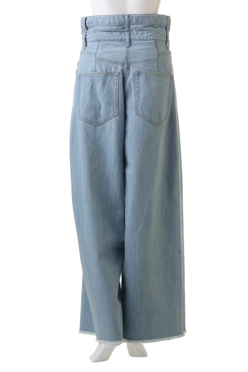 【ヒューエルミュージアム/hueLe Museum】の【STUMBLY】High Waist Wide Denim 人気、トレンドファッション・服の通販 founy(ファニー) 　ファッション　Fashion　レディースファッション　WOMEN　パンツ　Pants　デニムパンツ　Denim Pants　スタイリッシュ　Stylish　デニム　Denim　ポケット　Pocket　ロング　Long　other-4|ID: prp329100004040026 ipo3291000000032363912