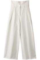 【ヒューエルミュージアム/hueLe Museum】の【STUMBLY】High Waist Wide Denim ホワイト|ID: prp329100004040026 ipo3291000000036123680