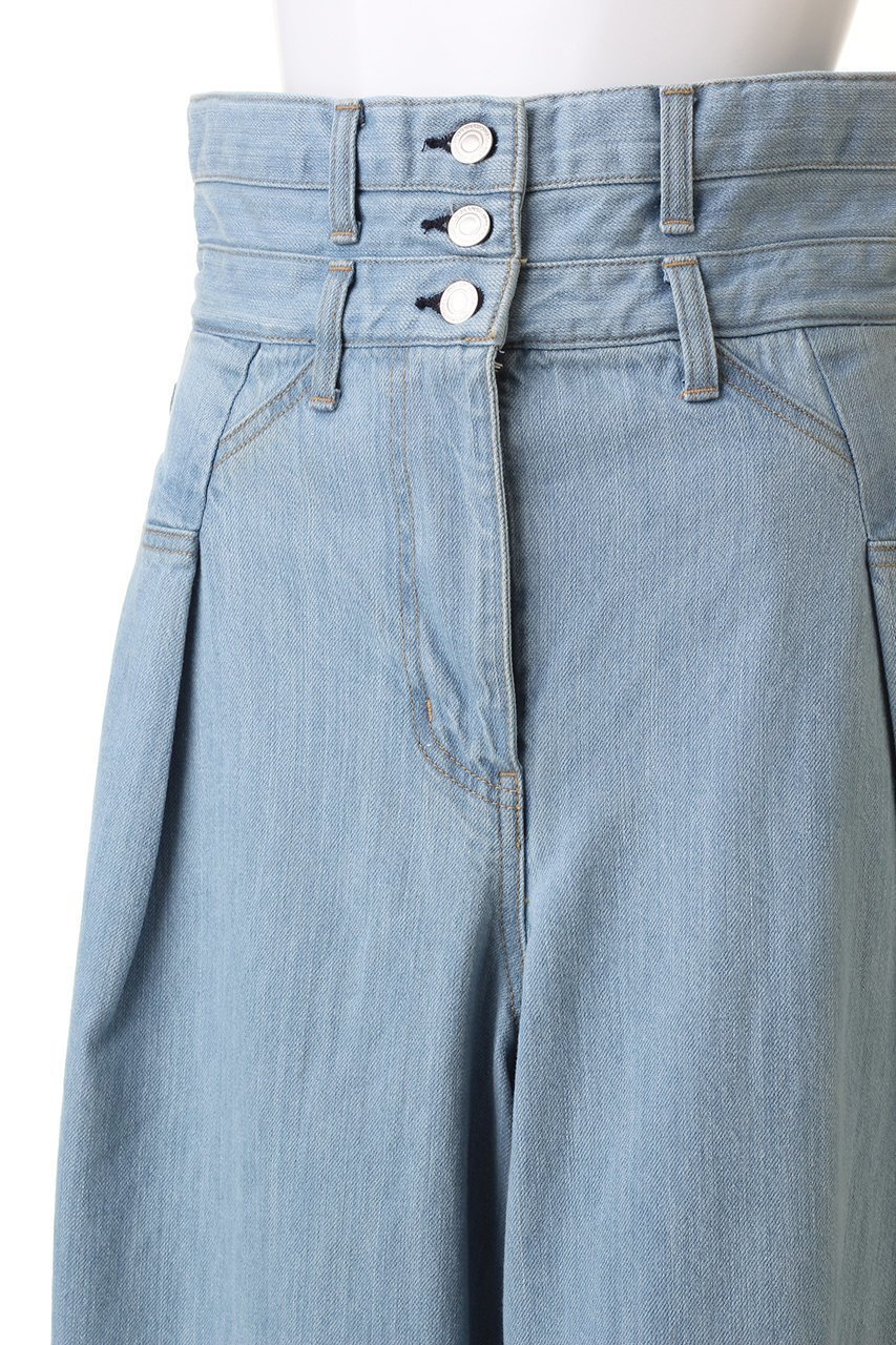 【ヒューエルミュージアム/hueLe Museum】の【STUMBLY】High Waist Wide Denim 人気、トレンドファッション・服の通販 founy(ファニー) 　ファッション　Fashion　レディースファッション　Fashion for Women　パンツ　Pants & Trousers　デニムパンツ・ジーンズ・美脚デニム　Denim Jeans & Pants　スタイリッシュ　Stylish, Fashionable　デニム　Denim, Jeans Material　ポケット　Pocket, Pocket Detail　ロング　Long, Long-Length　other-5|ID: prp329100004040026 ipo3291000000036123688