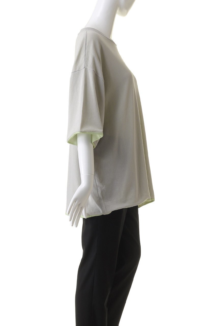 【メゾンスペシャル/MAISON SPECIAL】の【UNISEX】リバーシブルニットTシャツ 人気、トレンドファッション・服の通販 founy(ファニー) 　ファッション　Fashion　レディースファッション　Fashion for Women　トップス・カットソー　Cut & Sew Tops　ニット　Knit Tops & Sweaters　シャツ・ブラウス・オフィスカジュアル　Elegant Blouses & Button-Ups　ロングTシャツ・Tシャツ　Longline T-Shirts & Tees　カットソー・ベーシックTシャツ　Cut-and-Sewn Tops / Stretch Tees & Basics　ユニセックス　Unisex, Genderless　ショート　Short, Short Length　スリーブ　Sleeve, Long Sleeve / Short Sleeve　リバーシブル　Reversible, Two-Sided　定番　Standard, Basic Item　other-3|ID: prp329100004040031 ipo3291000000032922221