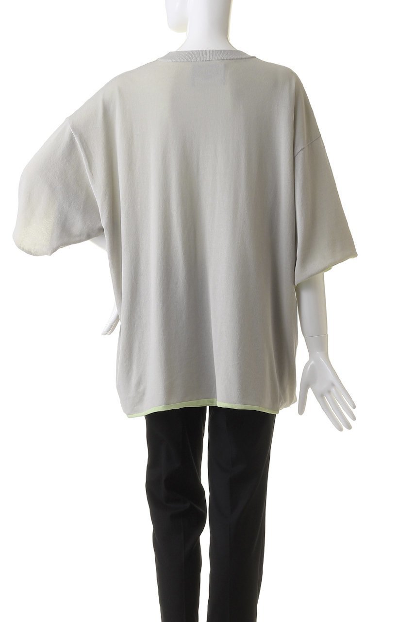 【メゾンスペシャル/MAISON SPECIAL】の【UNISEX】リバーシブルニットTシャツ 人気、トレンドファッション・服の通販 founy(ファニー) 　ファッション　Fashion　レディースファッション　Fashion for Women　トップス・カットソー　Cut & Sew Tops　ニット　Knit Tops & Sweaters　シャツ・ブラウス・オフィスカジュアル　Elegant Blouses & Button-Ups　ロングTシャツ・Tシャツ　Longline T-Shirts & Tees　カットソー・ベーシックTシャツ　Cut-and-Sewn Tops / Stretch Tees & Basics　ユニセックス　Unisex, Genderless　ショート　Short, Short Length　スリーブ　Sleeve, Long Sleeve / Short Sleeve　リバーシブル　Reversible, Two-Sided　定番　Standard, Basic Item　other-4|ID: prp329100004040031 ipo3291000000032922231