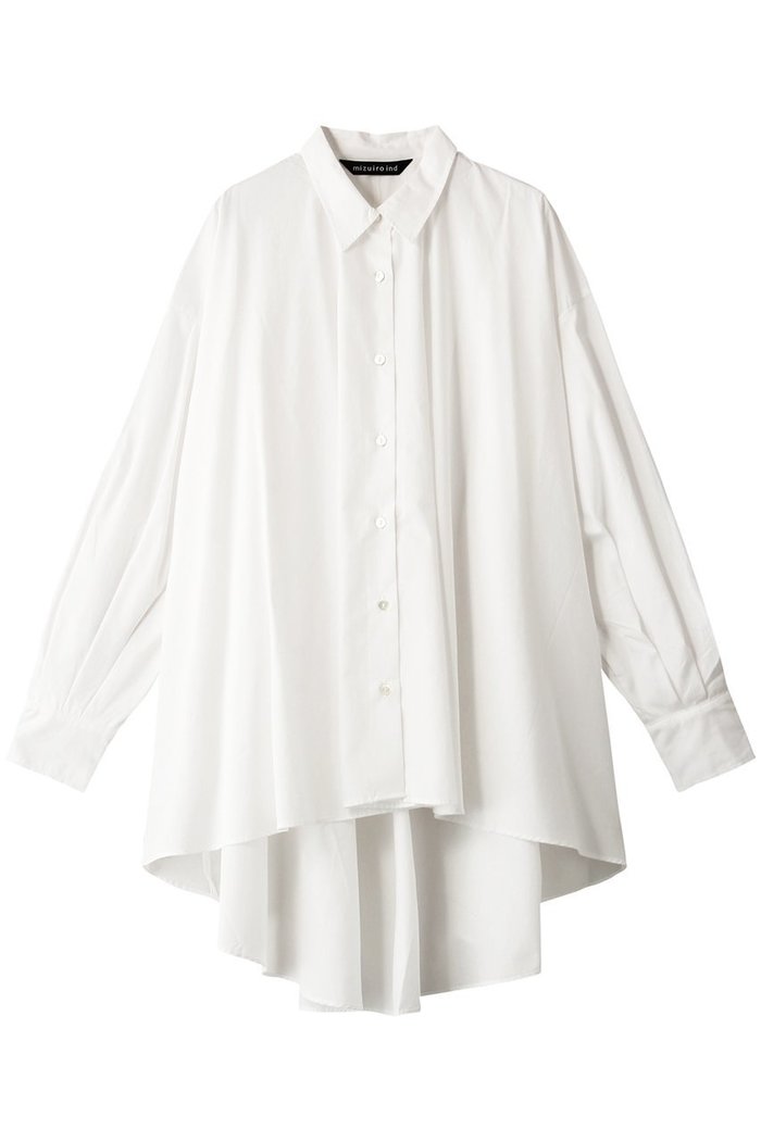 【ミズイロ インド/mizuiro ind】のワイドシャツ インテリア・キッズ・メンズ・レディースファッション・服の通販 founy(ファニー) https://founy.com/ ファッション Fashion レディースファッション Fashion for Women トップス・カットソー Cut & Sew Tops シャツ・ブラウス・オフィスカジュアル Elegant Blouses & Button-Ups スリーブ Sleeve, Long Sleeve / Short Sleeve フレア Flare, Flared ロング Long, Long-Length ワイド Wide, Wide Fit 長袖 Long Sleeve, Full Sleeve |ID: prp329100004040050 ipo3291000000036726577