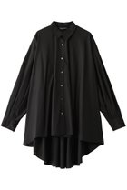 【ミズイロ インド/mizuiro ind】のワイドシャツ ブラック|ID: prp329100004040050 ipo3291000000036726581